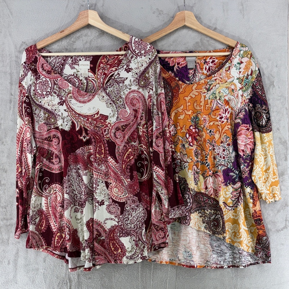 Bundle of 2 Chico's Women's Tops Size 3